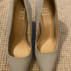Kaari Blue Women's Elegant Gray Heels